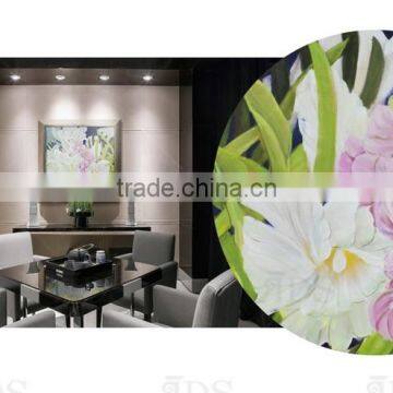 Beautiful Flower Designs Fabric Painting for Wall Art Decor photo-4