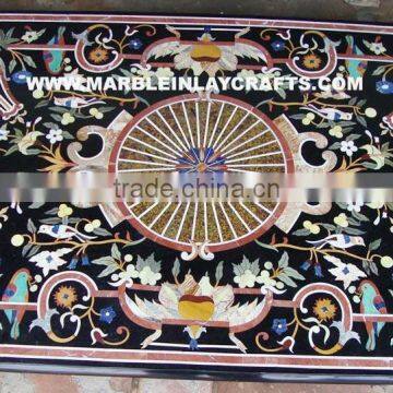 Marble Inlay Dining Table Top Manufacture