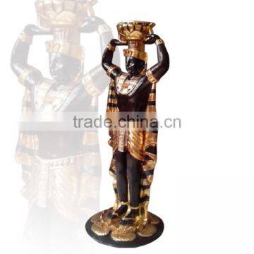 Outdoor Sculptures Antique Life Size Fiberglass Egyptian Statues for Sale photo-3