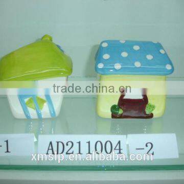 house ceramic money saving box