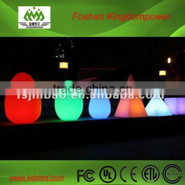multi-color illuminated led cordless garden lights