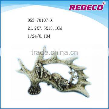 Hot selling decorative resin deer antler