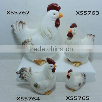 Ceramic Easter Chicken for Spring Home photo-4