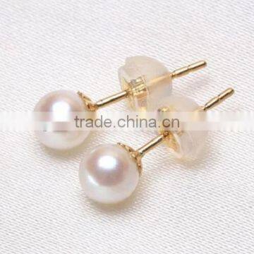 ladies designs 6-6.5 mm Akoya pearl earring