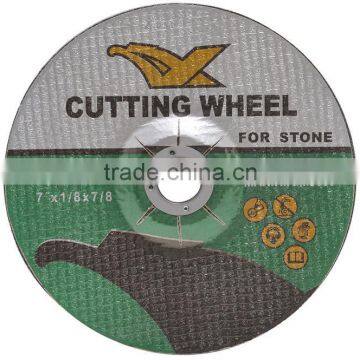 180*3*22.2mm cut off wheel and disc for stone