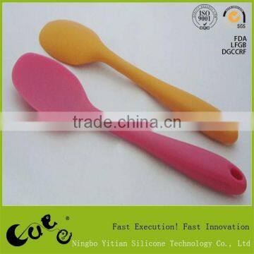 colorful silicone spoon set/honey dipper YT-S038