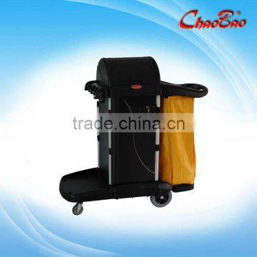 D-011-2A AND D-011-2CMulti purpose cleaning cart with cover