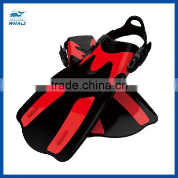 2017 New Product Open Heel Fins Strap Diving Fins Diving Equipment For Snorkeling And Train