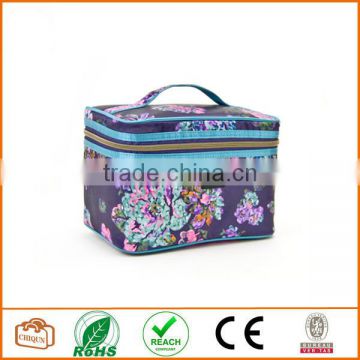 Glowing Wild Train Case Cosmetic Bag