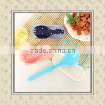 Customized Your Own Design High Quality Plastic Ice Cream Spoons Fruit Spoons Manufacturers in China photo-2