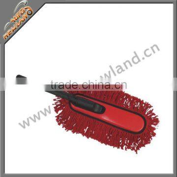 Red brush car cleaning washing brush