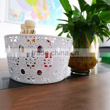 2016 Hot Sale New Designed Round Hollow-out Fruit Basket photo-2
