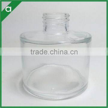 100ml Decorative Clear Circle Cylinder Shape Glass Bottle Reed Diffuser