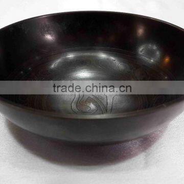 Best Selling Dark colored Tibetan Meditation Singing Bowl