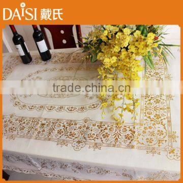 Cheap Price Square Waterproof Plastic Table Cover Wipeable Tablecloths photo-5
