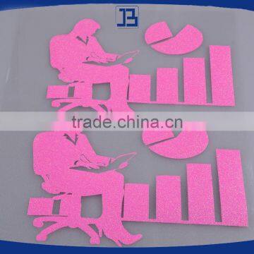 Jiabao Custom Wholesale Cool Glitter Heat Transfer Vinyl Htv photo-4