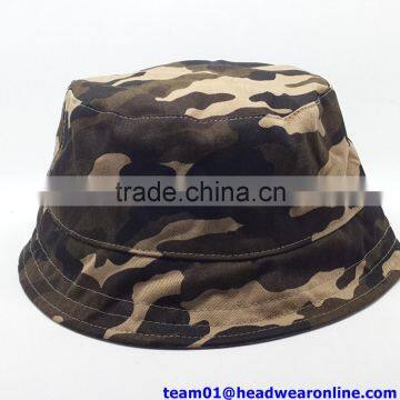 Fashion Reversible Bucket Hat/Cap Wholesale 100%cotton Twill Hat photo-2