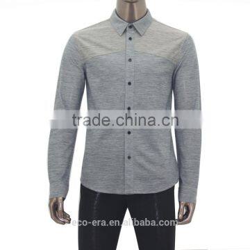 Top Fashion Cool Hemp T-shirt Man Longsleeve Blouses