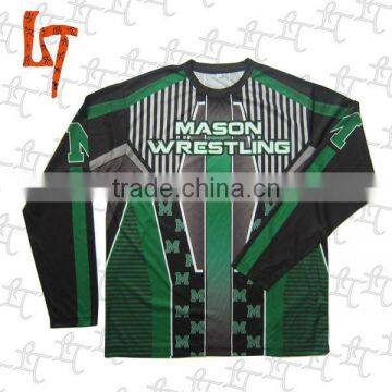 China made 100% polyester sport shirts wholesale