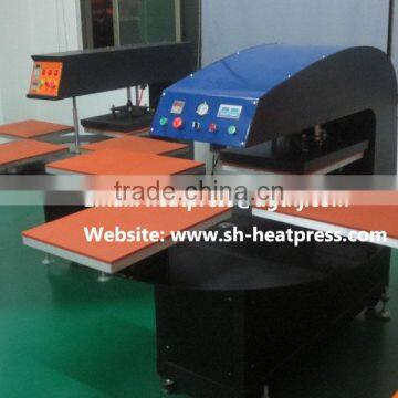 t Shirts Heat Transfer Machine With 4 Press Bed/four Stations photo-5
