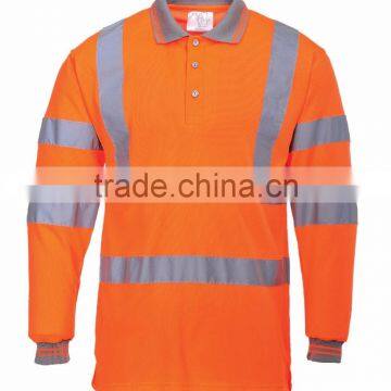 Custom High Visibility Reflective Safety Shirt Work Wear photo-4