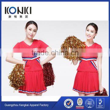 OEM Popular Supreme Quality Soft Wholesale Cheerleading Uniforms with Letter