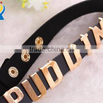 Puddin Choker Suicide Squad Collar Necklace Halloween Cosplay Leather Necklaces