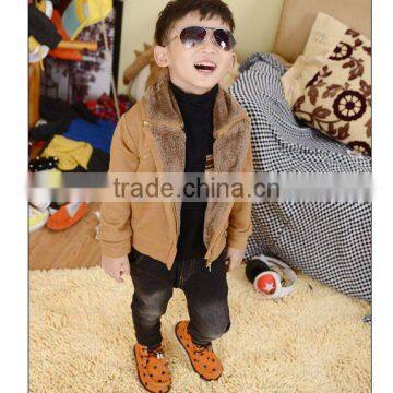 New Fashion Boys Purple Wool coats Winter coats