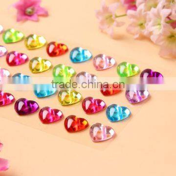 Multi Colors Diamante Rhinestone Clear Crystal Craft Gems Stickers photo-4