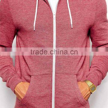 Mens Cheap Bulk Wholesale 100% Cotton Plain Hoodie Black photo-3