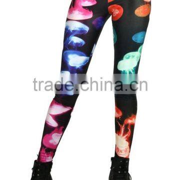 MGOO New Arrival Custom Print Running Tight Leggings High Waist Spandex All Over Sublimation Print Pants photo-5