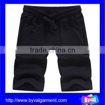 Custom 100%cotton mens running shorts