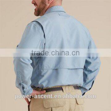 2016 Mens 100% Polyester Breathable Work Shirts photo-3