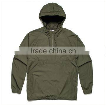 Custom Zip-up Hooded Windbreaker Adjustable Drawcord Pullover Windbreaker photo-4