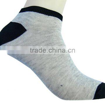 zm40608b low price strpe design men's low-cut liners socks