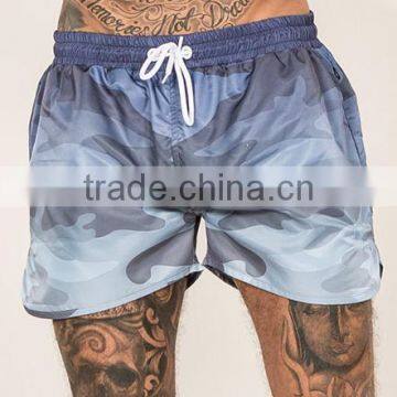 Camouflage Printing Shorts Summer Beach Shorts With Dip Dye Effect photo-2