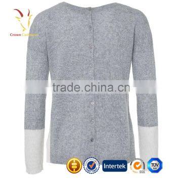 Western 100% Cashmere Knitwear Cardigan Canada Sweater Knitted