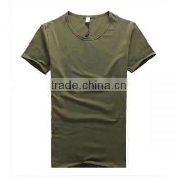 Slim Fit Army Green High Quality Bulk Blank T-shirts