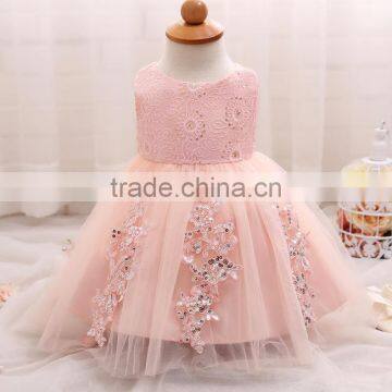 Hot Sale 0-2Y Girl Dress Princess Birthday Dress for Girl of 1 Years Old photo-4