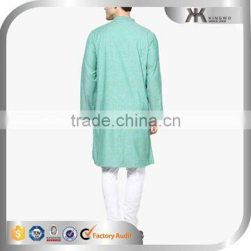 Man Wear Dress Shirts Latest Shirt Designs for Men Fashion Long Shirt photo-3