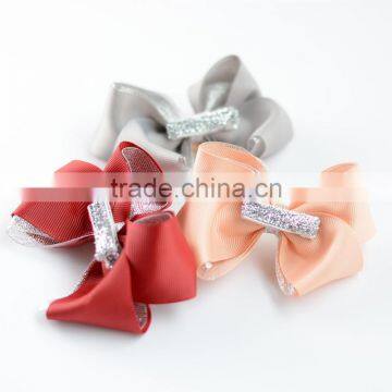 S17164A Wholesale Gift Baby Girl Hair Bow Boutique Clip