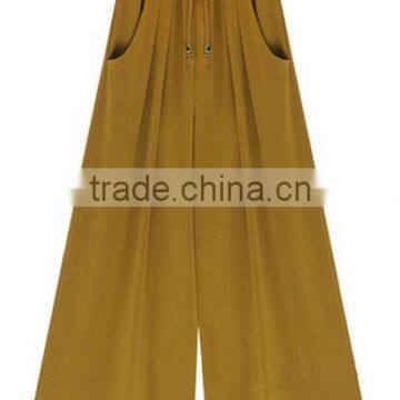 EY0542P New Design Fashion Loose Women Dress Pants Made in China photo-2