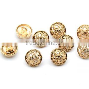 12mm Metal Alloy Sewing Buttons Decorative Gold Button SF-028 photo-2