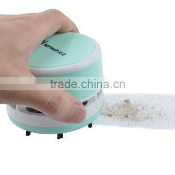 Cute Mini Desk Table Dust Keyboard Dust Vacuum Cleaner Sweeper Unique Small Vacuum Hand Held Sweeper For Home Office photo-2