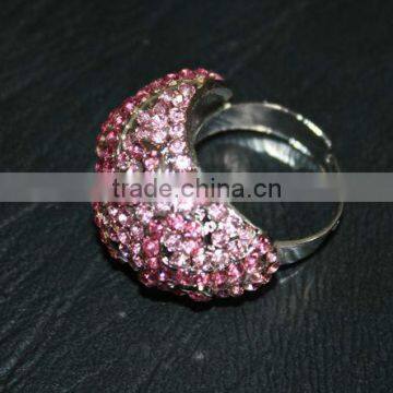 Hot !wholesale Full Stone New Design Finger Rings for Women