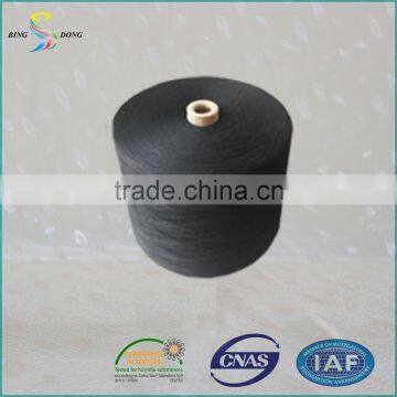 Hot Sale Dope Dyed Polyester Spun Yarn 30/2 photo-2