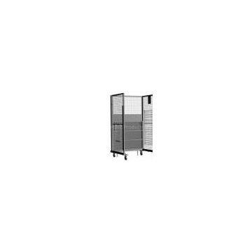 Galvanized Surface of Custom Roll Cage With Steel Plate Deck For Parcel Collection