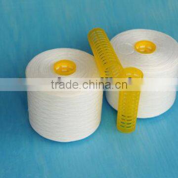 42/2 raw white color spun polyester thread for sewing thread