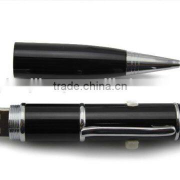 High Quality Laser Point and 4GB 8GB 16GB USB Logo Ballpoint Business Metal Pen Box Gift Set photo-6