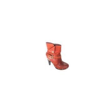 PU lady high heel boots